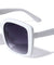 White Squared Butterfly Wholesale Sunglasses