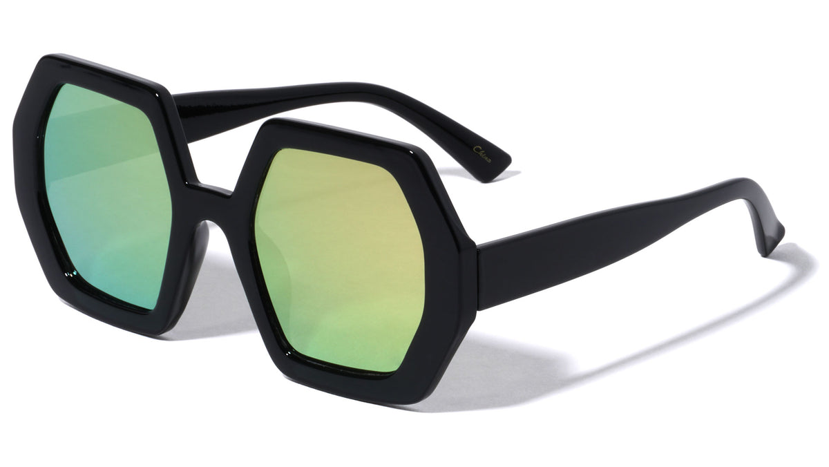 Thick Rim Octagon Wholesale Sunglasses