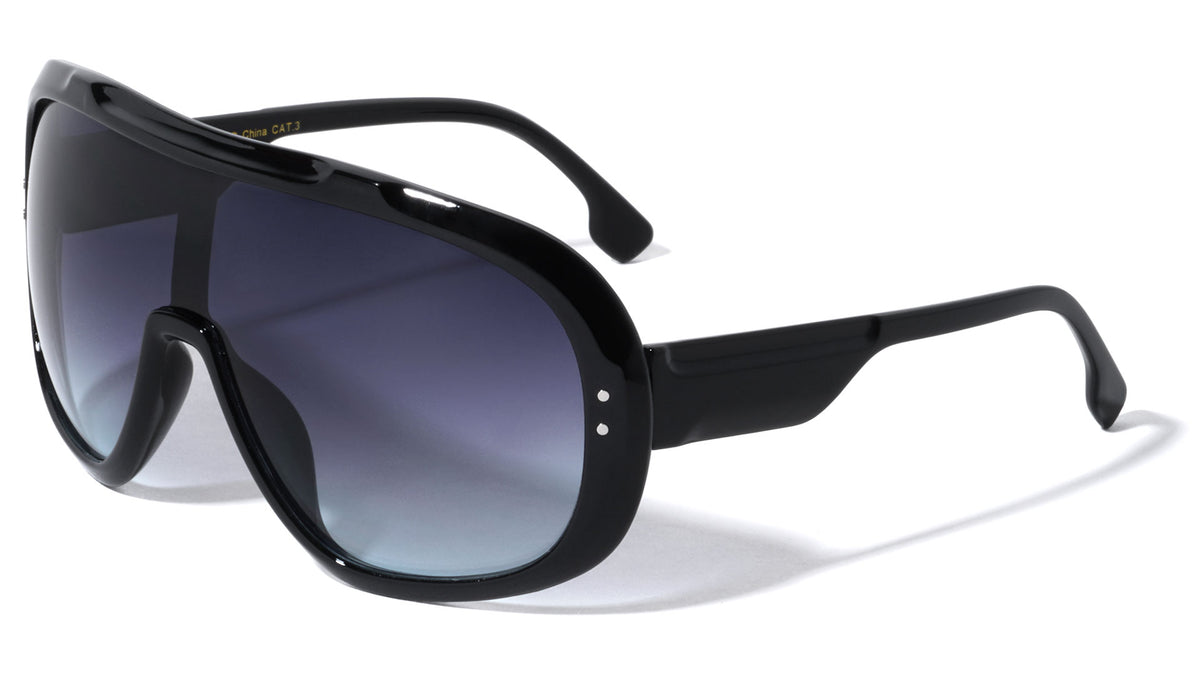 Oversized Shield Wholesale Sunglasses