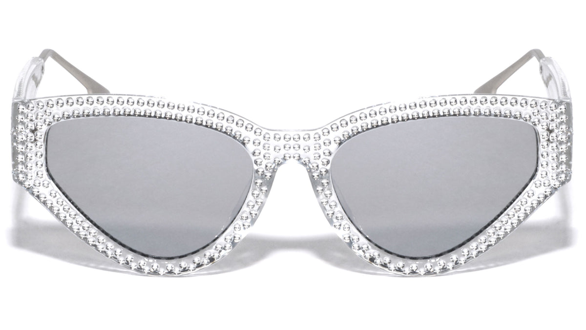 Fake Rhinestone Cat Eye Wholesale Sunglasses