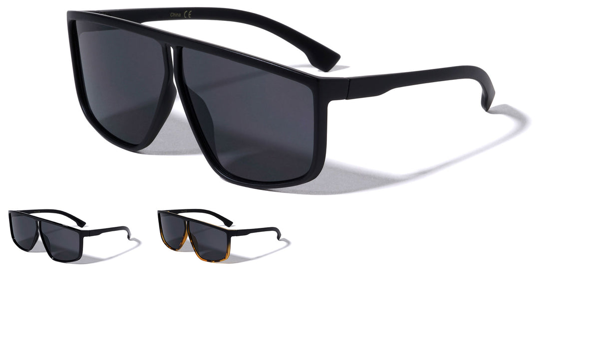 Oversized Bridgeless Wholesale Sunglasses