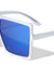 Oversized Squared Rectangle Color Mirror Wholesale Sunglasses