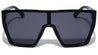 Flat Top Shield Wholesale Sunglasses