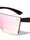 Flat Top Rimless Shield Color Mirror Wholesale Sunglasses