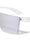 Flat Top Rimless Shield Color Mirror Wholesale Sunglasses