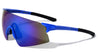 Rimless Color Mirror Sports Shield Wholesale Sunglasses