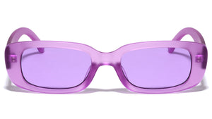 Thick Rim Round Rectangle Wholesale Sunglasses