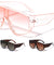 Oversized Shield One Piece Thick Temple Wholesale Sunglasses