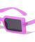 Wide Retro Thick Frame Rectangle Wholesale Sunglasses
