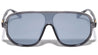 Oversized Round One Piece Shield Wholesale Sunglasses
