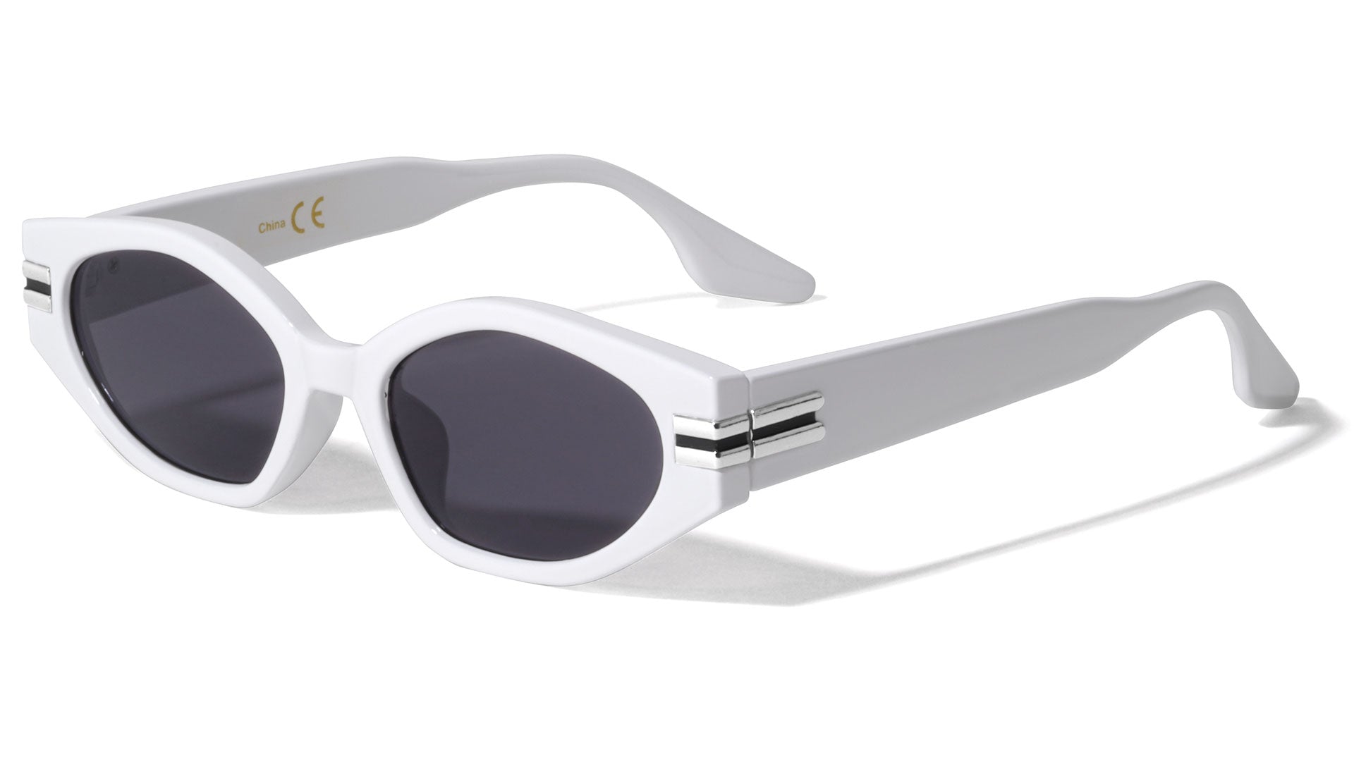 BP0226 Metallic Oval Wholesale Sunglasses - Frontier Fashion, Inc.