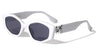 Angular Cat Eye Designer Temple Wholesale Sunglasses