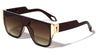 Flat Top Step Temple Square Wholesale Sunglasses