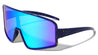 Oversized One Piece Curved Sports Wholesale Sunglasses