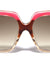 Oversized Fashion Square Butterfly Wholesale Sunglasses