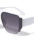 Flat Top Oversized Tapered Square Wholesale Sunglasses