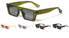 Flat Top Wide Retro Rectangle Cat Eye Wholesale Sunglasses