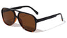 Flat Top Retro Aviators Wholesale Sunglasses