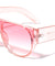 Tapered Flat Top One Piece Shield Lens Wholesale Sunglasses