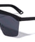 Rimless Flat Top One Piece Shield Lens Rectangle Wholesale Sunglasses
