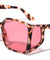 Oversized Side Lens Shield Square Wholesale Sunglasses