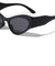 Thick Temple Retro Oval Cat Eye Wholesale Sunglasses