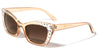 Faux Rhinestone Retro Cat Eye Wholesale Sunglasses
