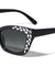 Faux Rhinestone Retro Cat Eye Wholesale Sunglasses