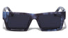 Thick Frame Tapered Temple Square Wholesale Sunglasses
