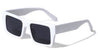 Thick Frame Tapered Temple Square Wholesale Sunglasses