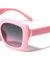 Tapered Temple Fashion Squared Butterfly Wholesale Sunglasses