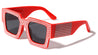 Faux Rhinestone Oversized Square Wholesale Sunglasses