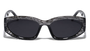 Retro Semi Oval Fashion Cat Eye Wholesale Sunglasses