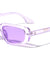 Crystal Color Frame Geometric Cat Eye Wholesale Sunglasses