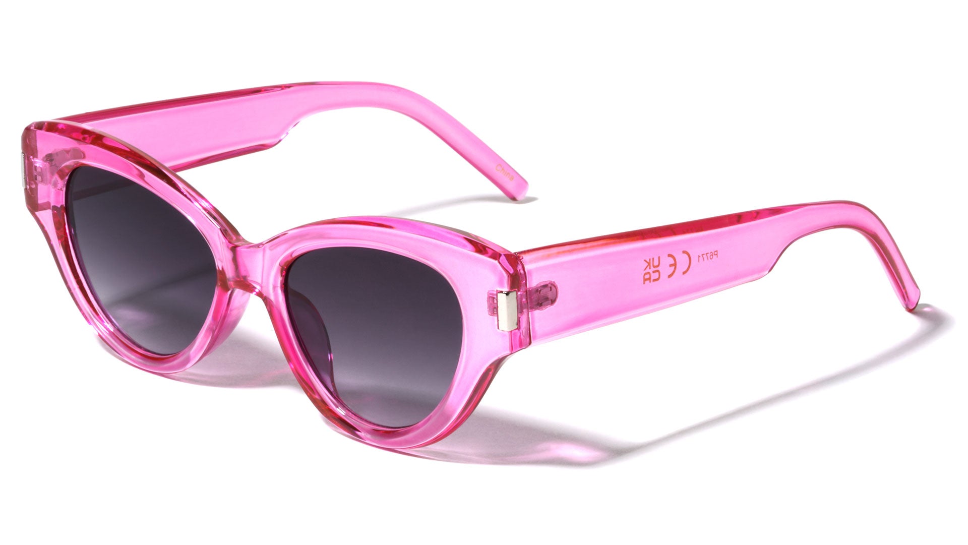 Przene Cat Eye Sunglasses for Women Men Candy Color Small Frame Trendy  Cateye Sun Glasses 6581