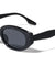 Crystal Color Frame Retro Oval Wholesale Sunglasses