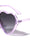 Heart Shape Crystal Color Frame Wholesale Sunglasses