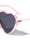 Heart Shape Crystal Color Frame Wholesale Sunglasses