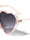 Heart Shape Crystal Color Frame Wholesale Sunglasses