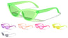 Retro Frosted Color Frame Cat Eye Wholesale Sunglasses