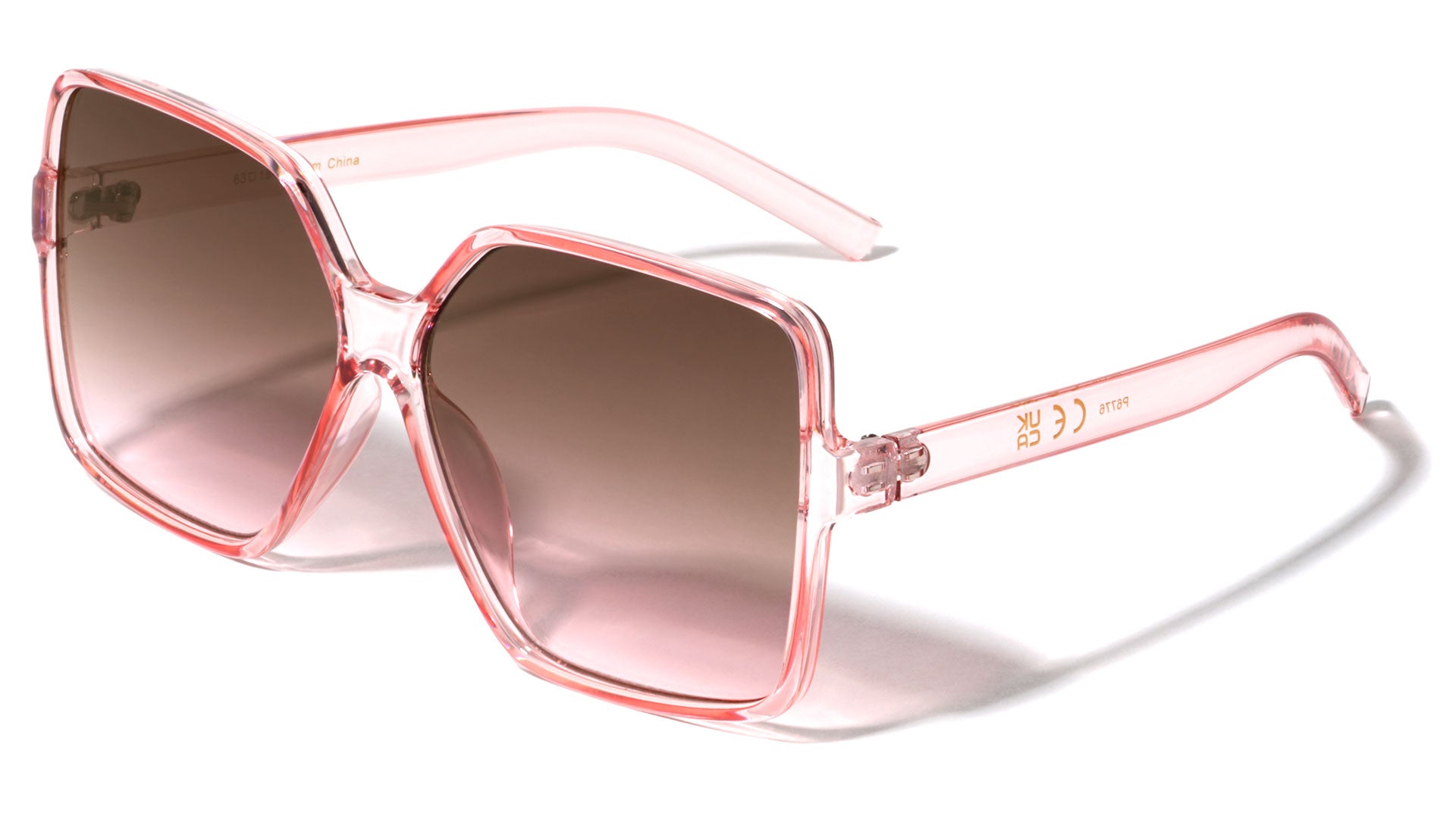 Women's Oversized Square 'Danaya Rise' Plastic Sunglasses in 2023