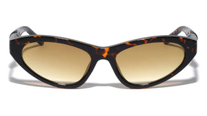 Twisted Temple Retro Oval Cat Eye Wholesale Sunglasses