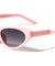 Twisted Temple Retro Oval Cat Eye Wholesale Sunglasses
