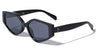 Crystal Color Frame Three Dot Temple Geometric Cat Eye Wholesale Sunglasses
