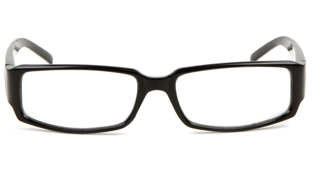 Wide Rectangle Clear Lens Wholesale Bulk Glasses