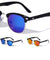 Plastic Combination Color Mirror Wholesale Sunglasses