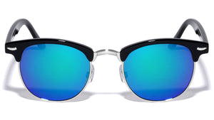 Plastic Combination Color Mirror Wholesale Sunglasses