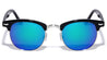 Plastic Combination Color Mirror Wholesale Sunglasses