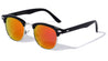 Plastic Combination Color Mirror Wholesale Sunglasses
