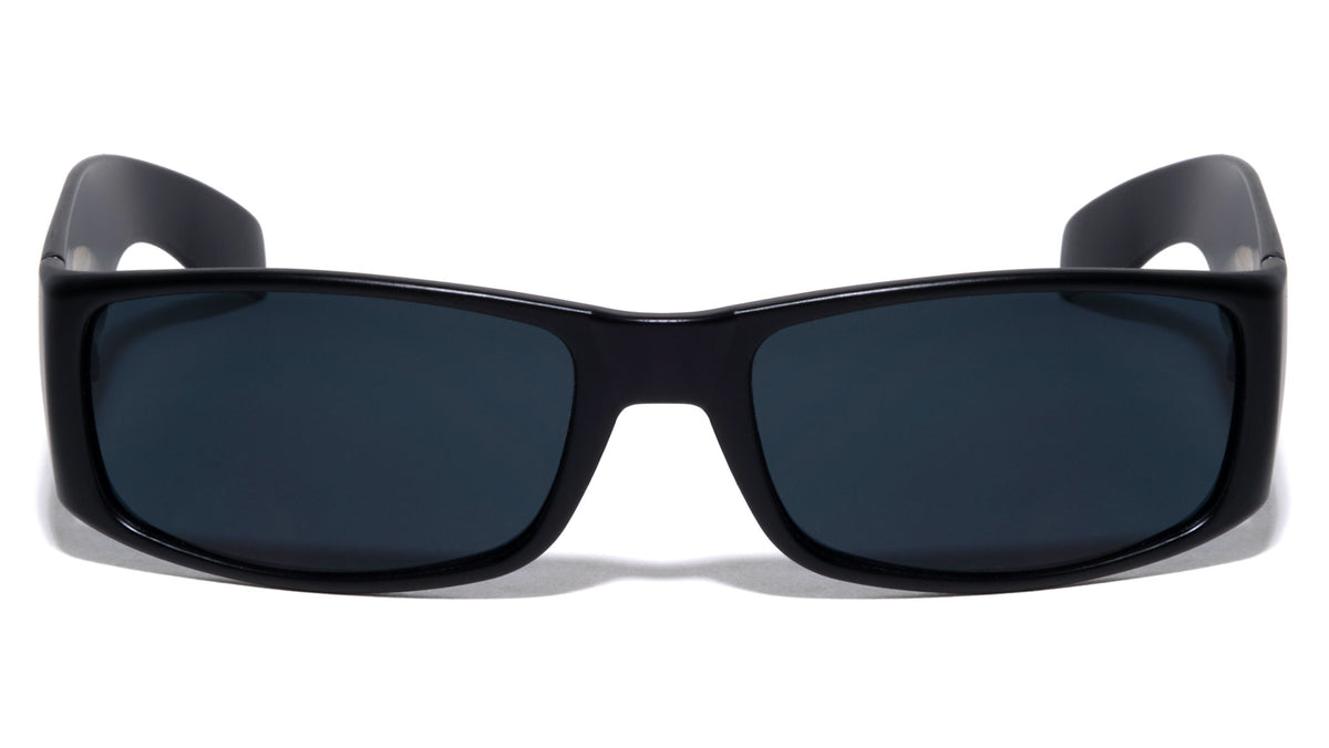 Mi Vida Loca Rectangle Super Dark Wholesale Sunglasses